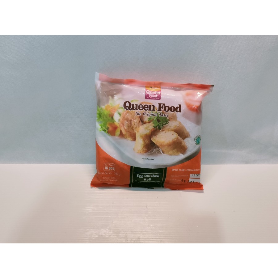 

Queen Food Egg Chicken Roll Isi 16pcs