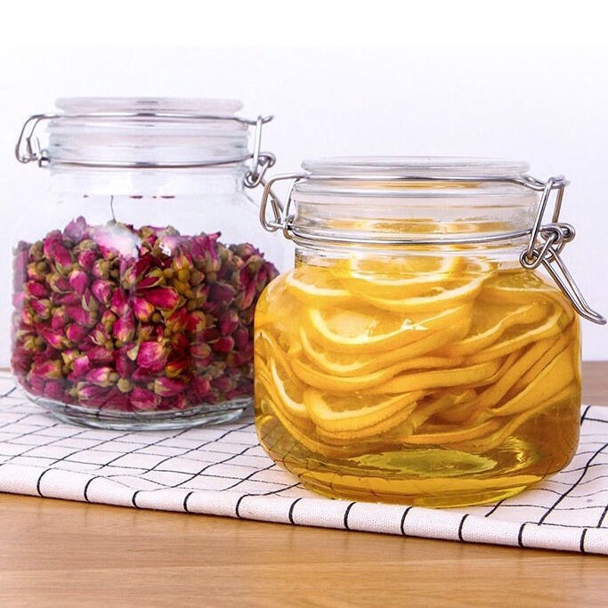 BRANDY Toples Kaca Jar Penyimpanan Kedap Udara