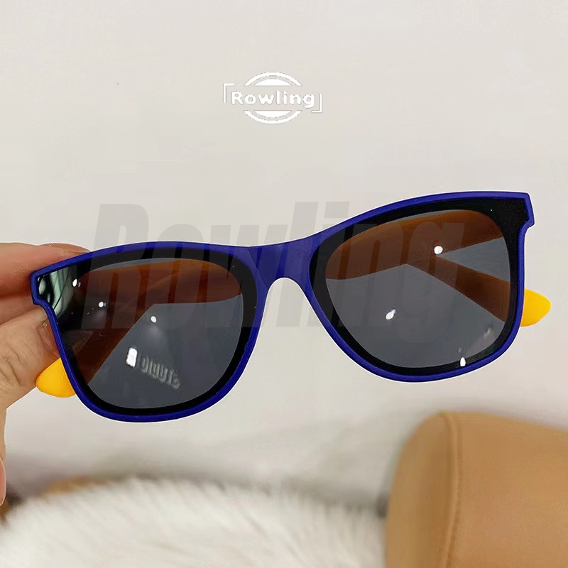 Rowling (Ka-319) Kacamata Hitam Gaya Kotak Anak-anak Sunglasses Fashion Sunglasses Kacamata Fashion