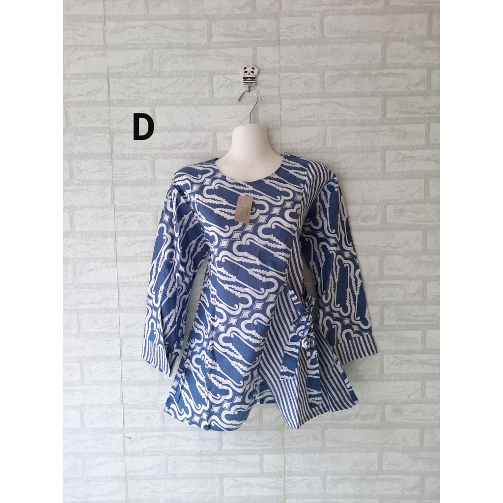 Blouse blus  batik model kimono