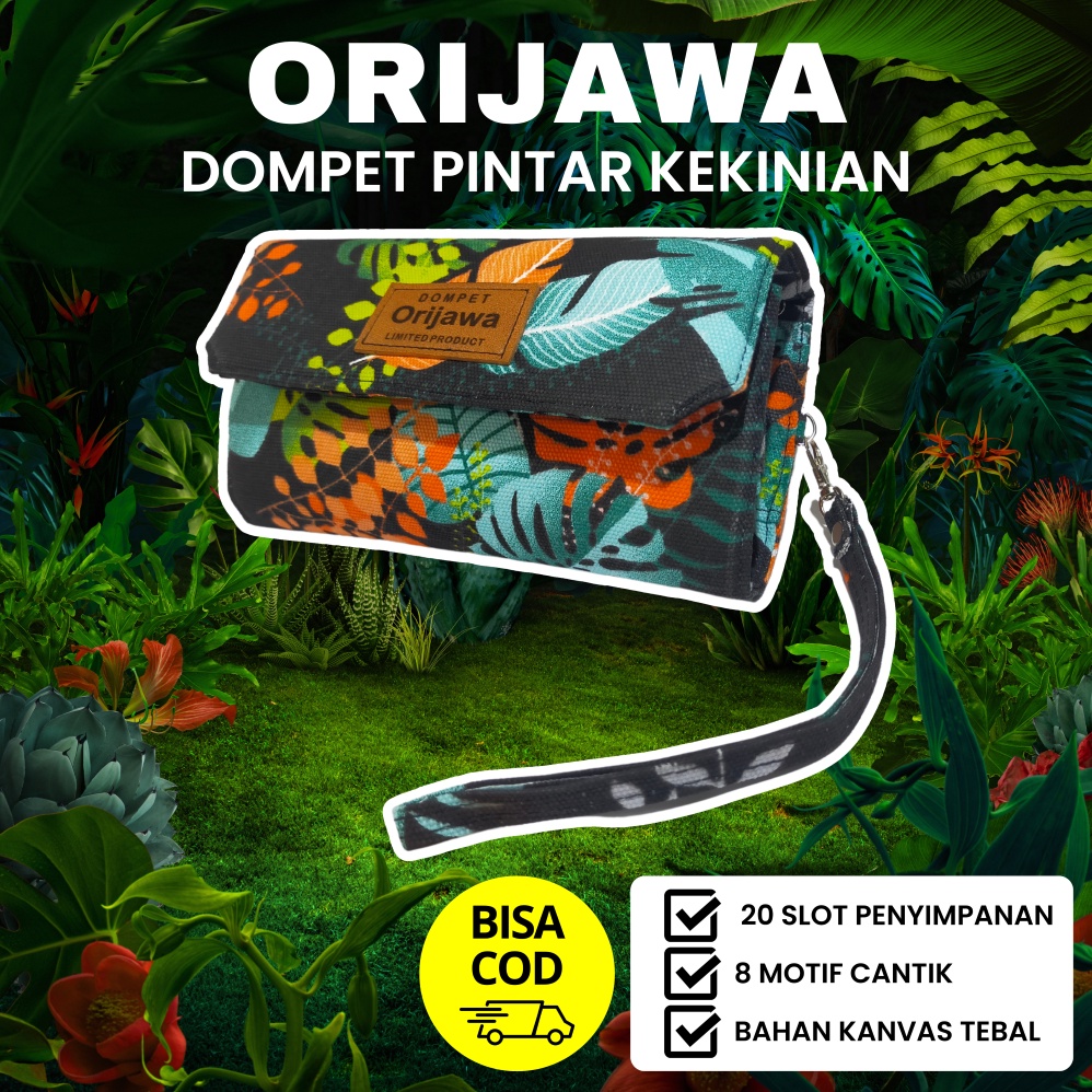 Dompet Pintar Wanita Dompet Multifungsi Dompet Disiplin Pengatur Keuangan Dompet Organizer Bahan Kan