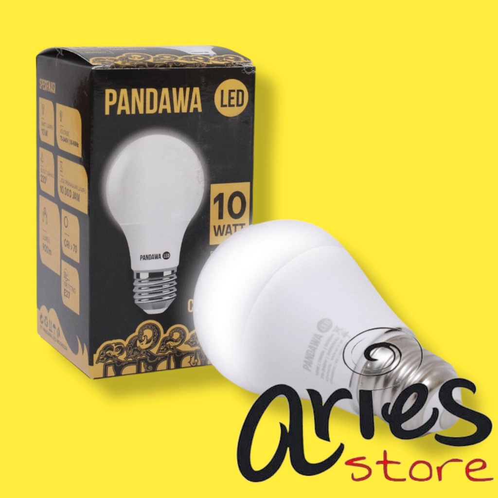 LAMPU LED 10W PANDAWA BERGARANSI