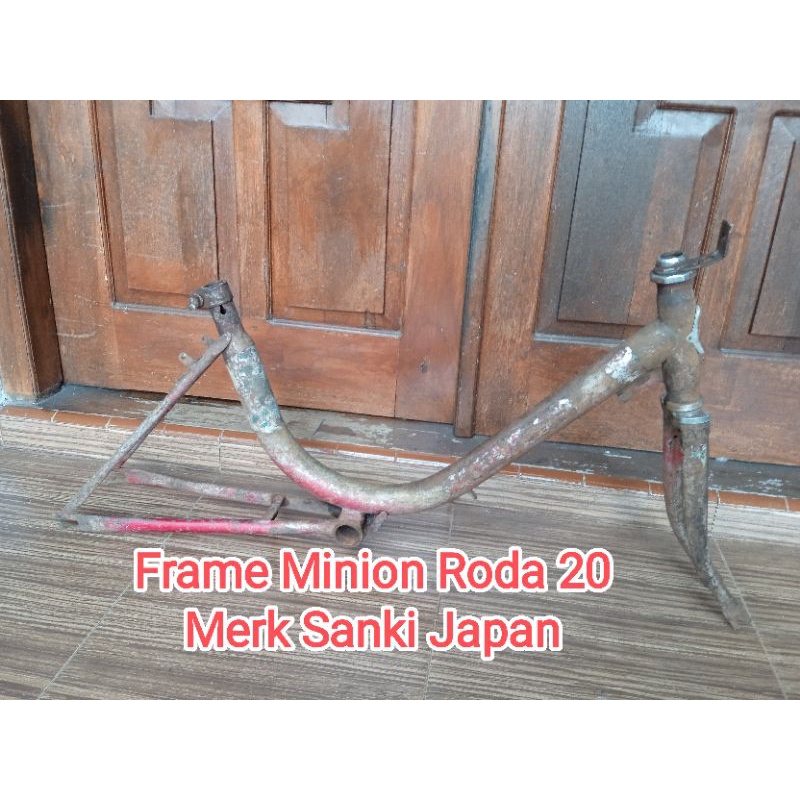 Frame Minion Sanki Japan roda 20 Jadul
