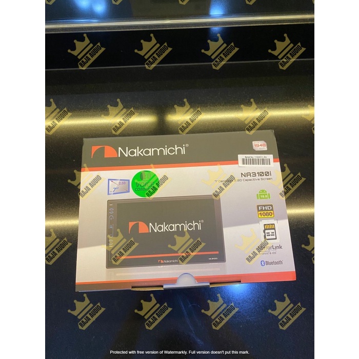 NAKAMICHI NA-3100I Voice Command 7 inch Head Unit Android Double Din