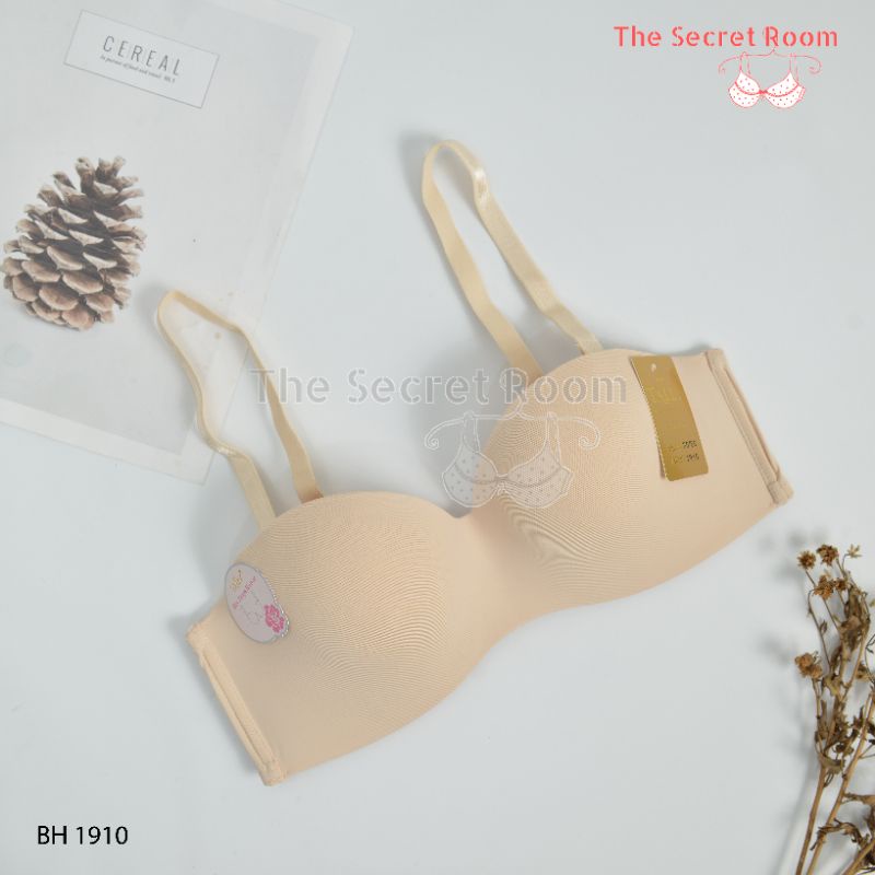 TALLY BRA BH SEAMLESS 1910 I CUP C | TANPA KAWAT I BUSA TIPIS I KAIT 3 I SIZE 34 - 40