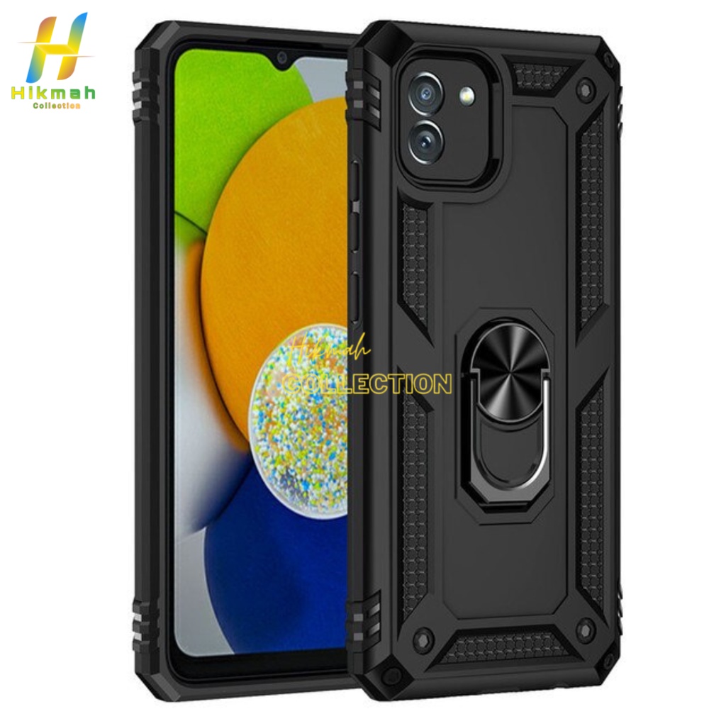 Samsung Galaxy A01 A01 Core A03 A03 Core Hard Case Armor Casing Military Kickstand Magnetic PC+TPU