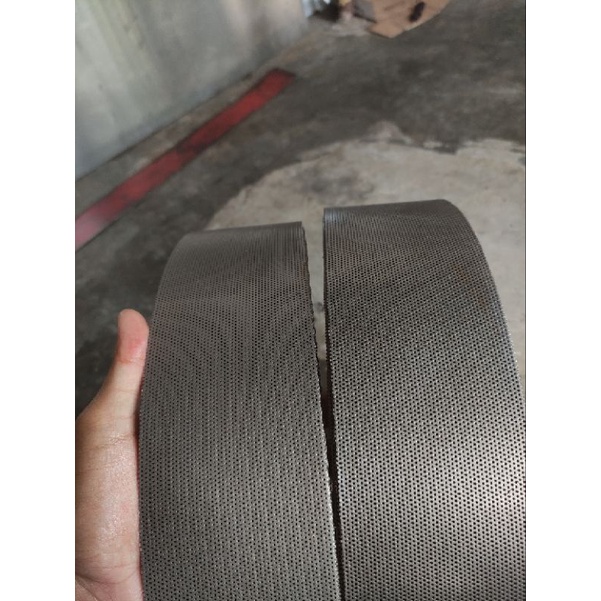 saringan penepung, plat lubang saringan dedak bekatul. ukuran 0,8mm 1mm 1,5mm 2mm (BAHAN TEBAL)