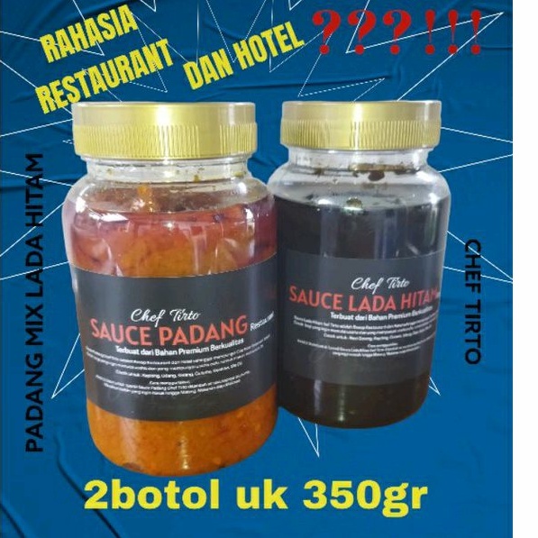 

Jatta Sauce Padang Mix Lada Hitam Chef Tirto uk 350gr