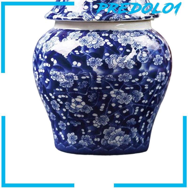 [Predolo1] Gaya China Porcelain Ginger Jar Storage Jar Glazed Hand Painted Household