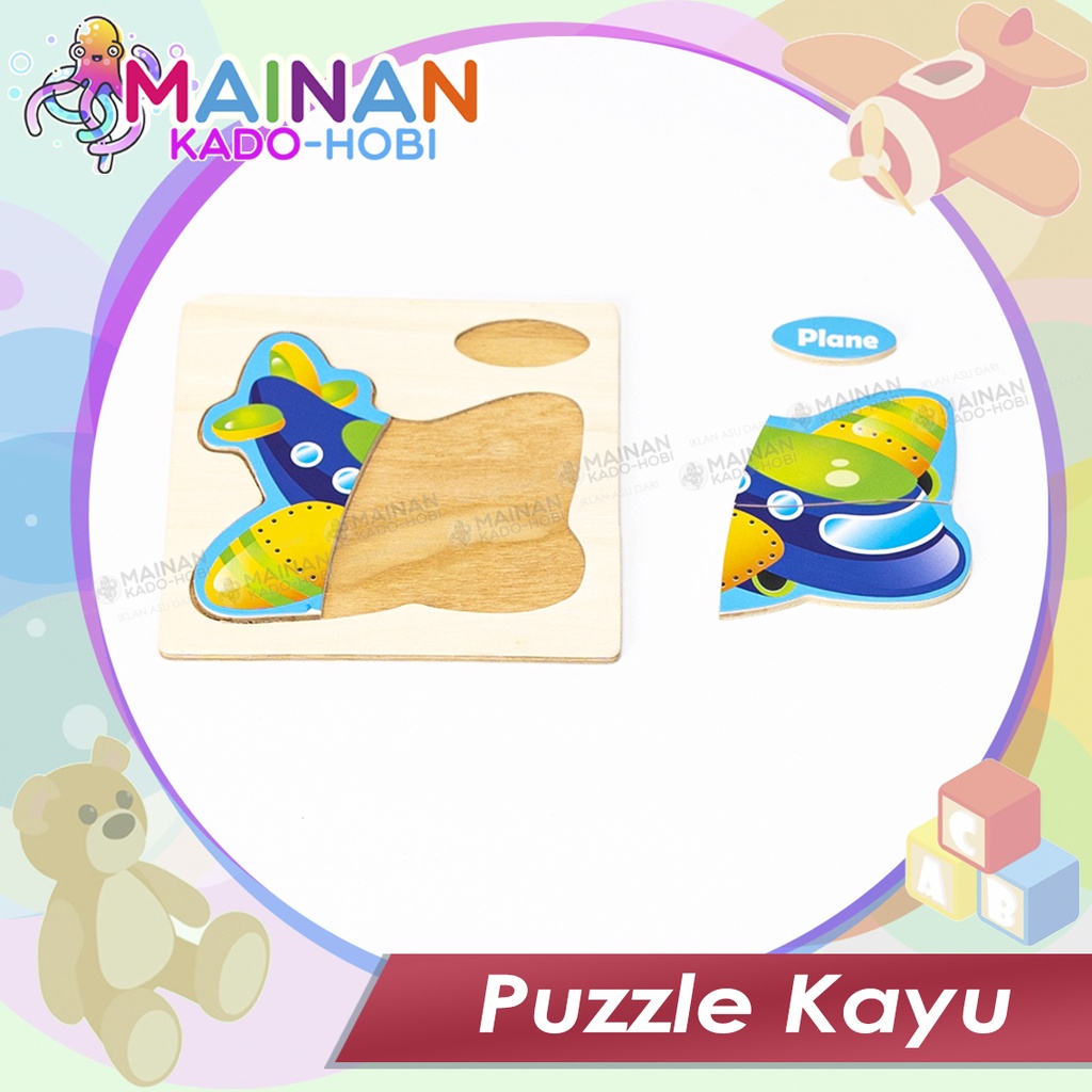 MAINAN MONTESSORI MINI PUZZLE JIGSAW KAYU WOODEN TOYS