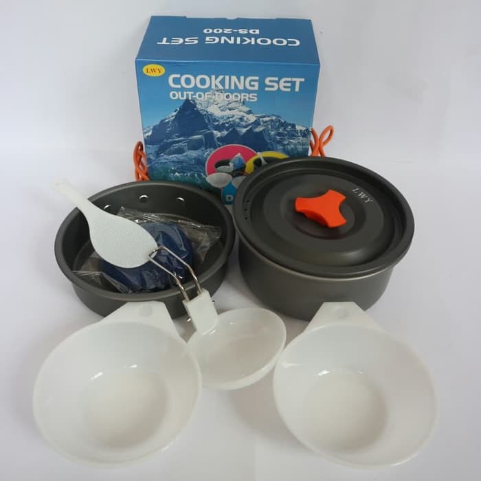 Cooking Set / Nesting DS 200 alat masak camping outdoor