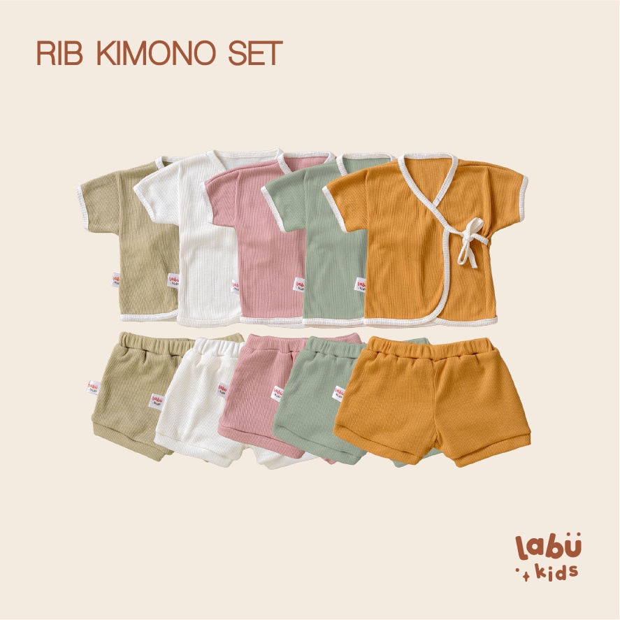 Labu Kids - Kimono Set / Baju Bayi Kimono