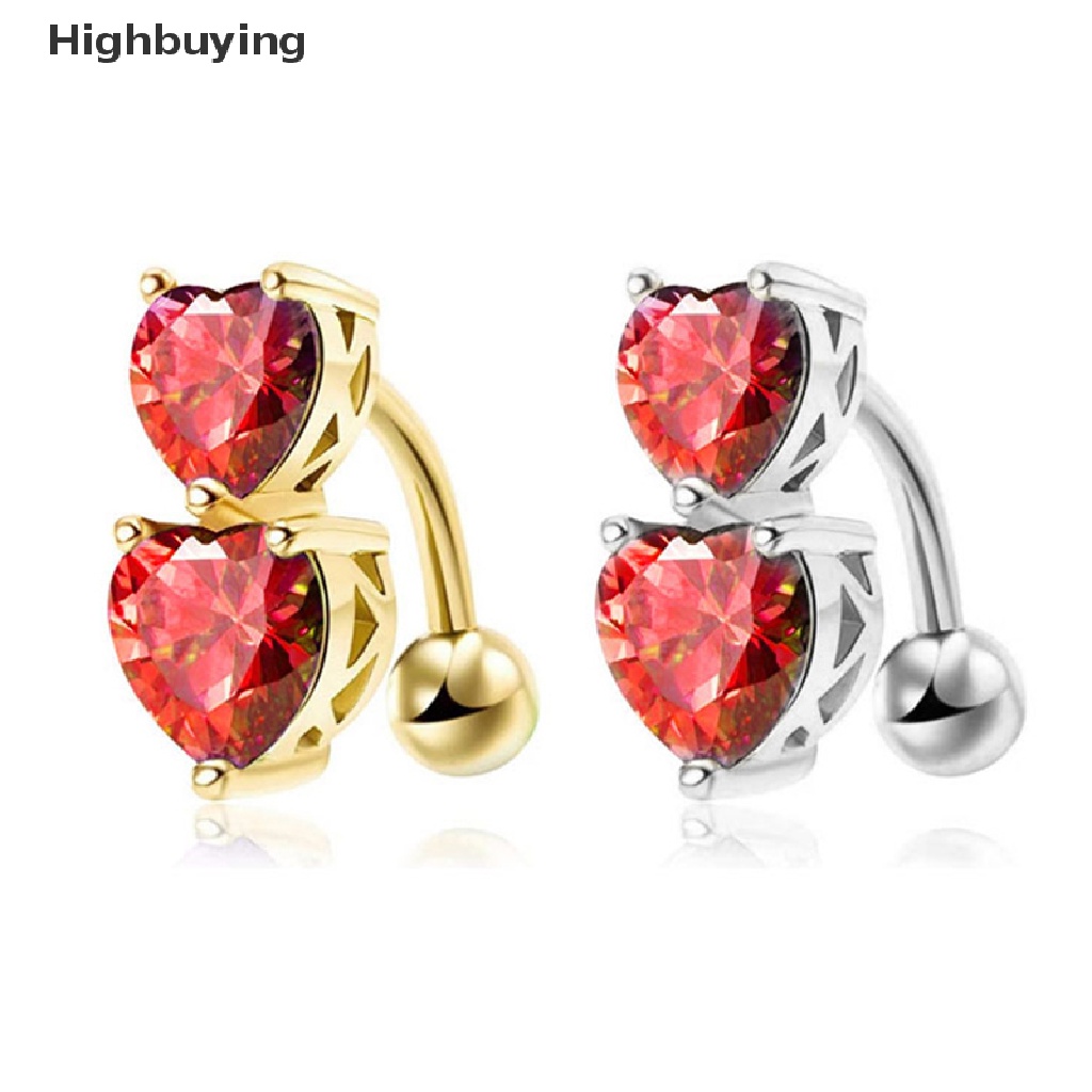 Hbid 1Pcs Snake Belly Button Ring Zircon Panjang Menjuntai Cincin Pusar Wanita Perhiasan Perut Body Belly Ring Glory