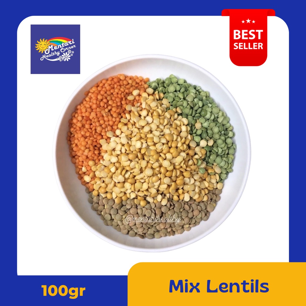 Mix Lentils 100gr / Mix Lentil 100gr