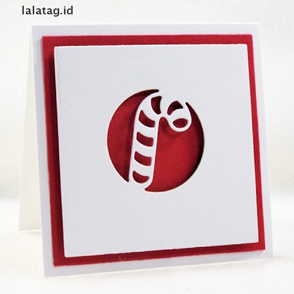 [lalatag] Cut Die 6Pcs Lingkaran Natal Scrapbook Kertas Craft Blade Punch Stencils Mati [ID]