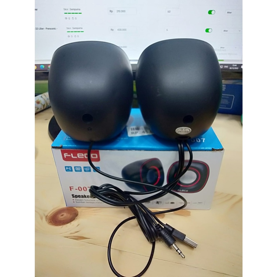 COD SPEAKER KOMPUTER/LAPTOP/HP/USB FLECO F-007 SPEAKER DIGITAL KECIL FLECO F-007 / SPEAKER KOMPUTER TERMURAH FLECO F-007