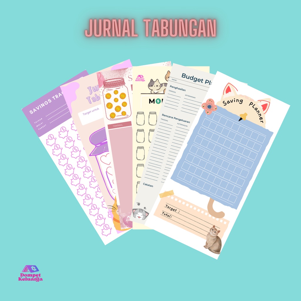 

Saving Tracker Jurnal Tabungan Dompet Keluarga