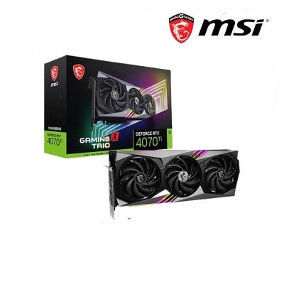 MSI GeForce RTX™ 4070 Ti GAMING X TRIO 12GB GDDR6X 192-bit [GPU]