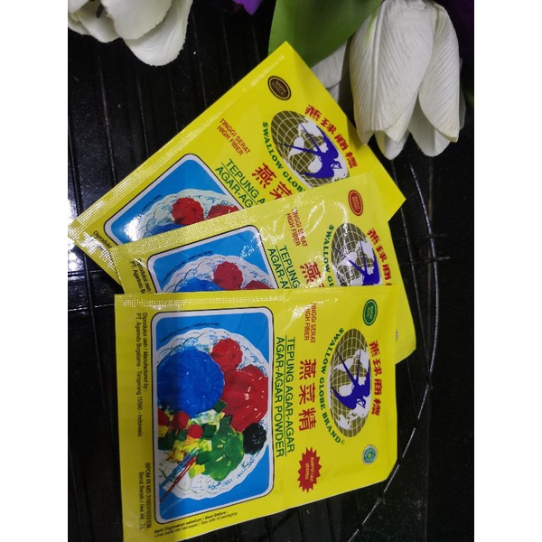 

swallow globe brand tepung agar agar powder