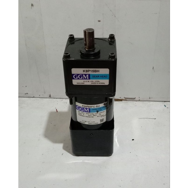 Ac Motor Gearbok 220V GGM Ratio 1 : 15 60W