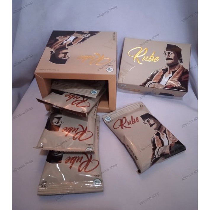 Kopi Rube Asli, Harga Kopi Rube 1 Box isi 5 Saset, Jual Kopi Rube Terdekat
