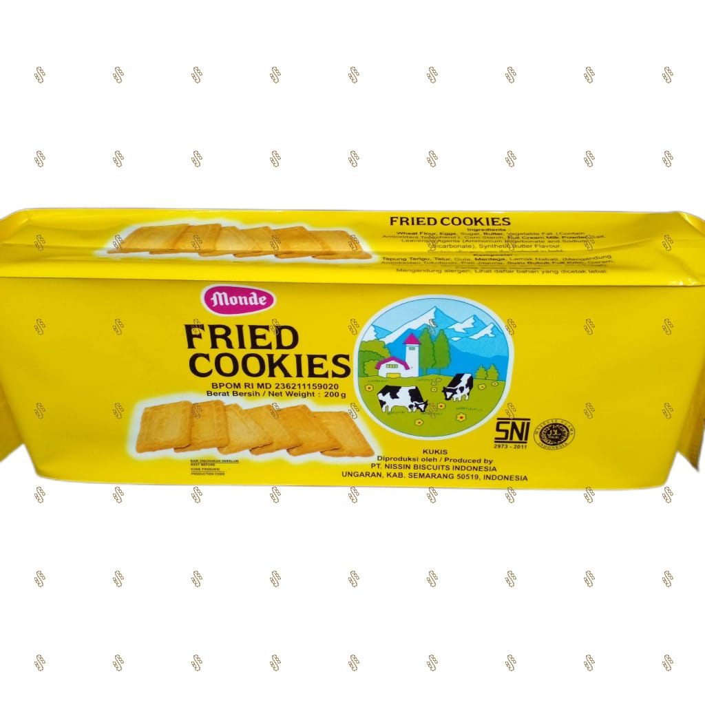 

Monde Fried Cookies 200gr