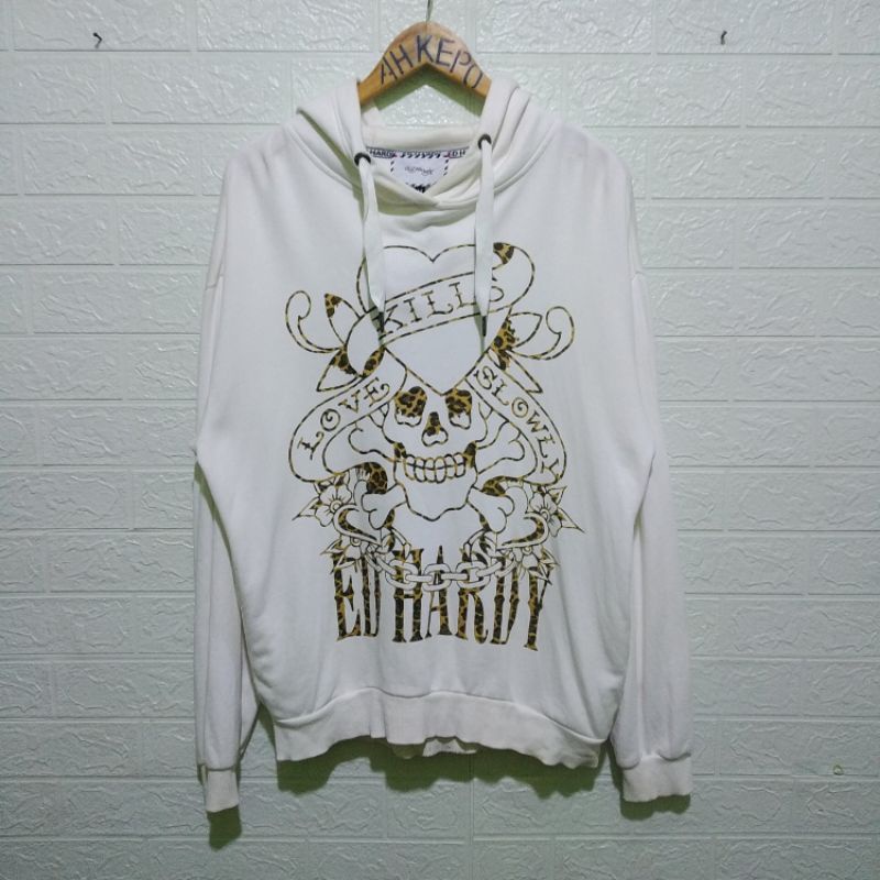 Hoodie Ed Hardy Second/Murah