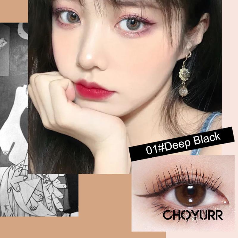【COD】Mascara Waterproof Long Lasting Volumizing Lengthen Eye Lash Curling Slender Panjang Non Smudge Mascara Makeup -CH