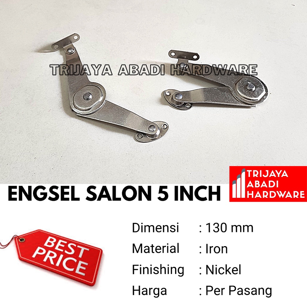 Engsel Salon 5 Inch Jendela Lemari Kabinet Engsel Wayang 130 mm