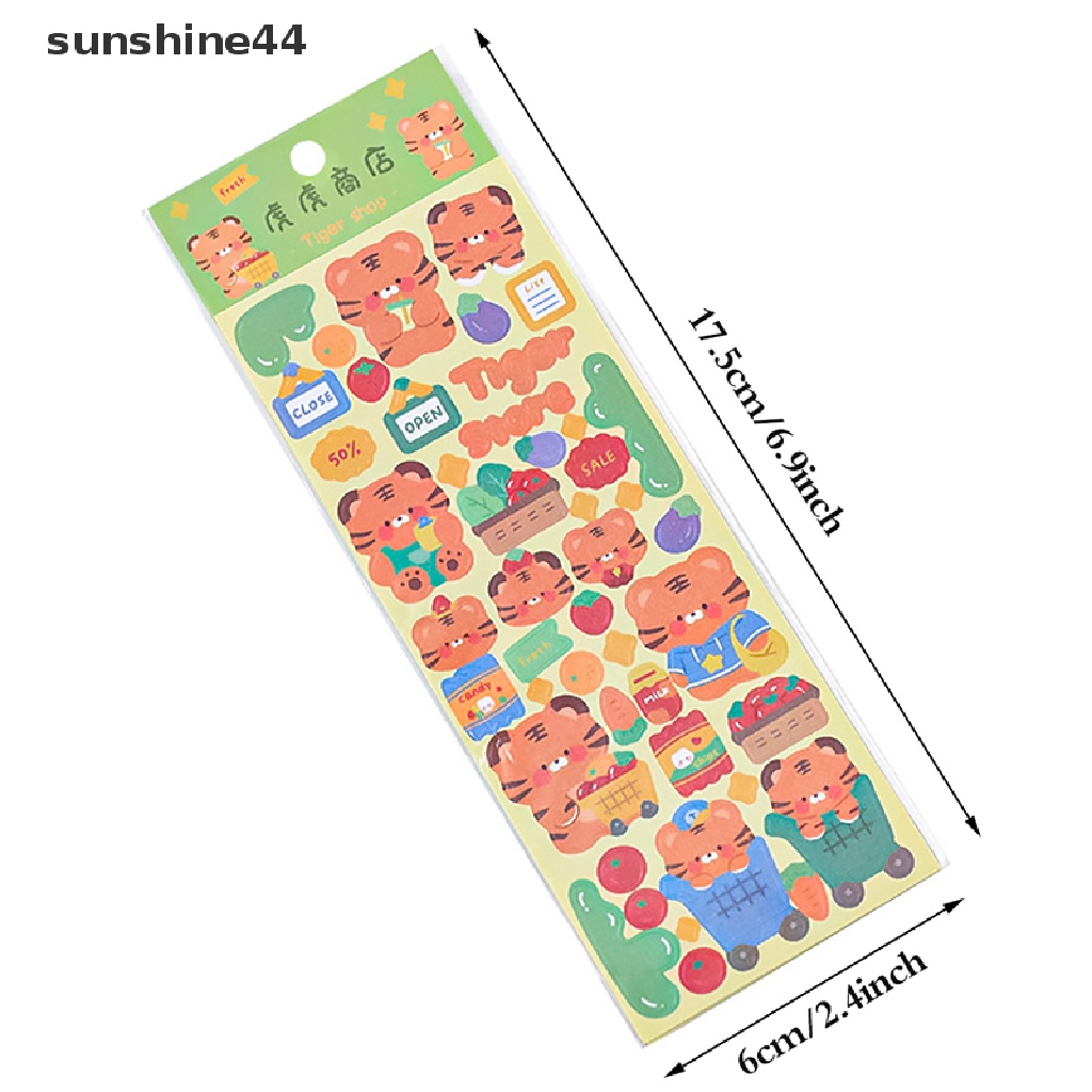 Sunshine Kawaii Kpop Photocards Stiker Hias Laptop Handphone DIY Dekorasi Sticker Alat Tulis Sekolah.