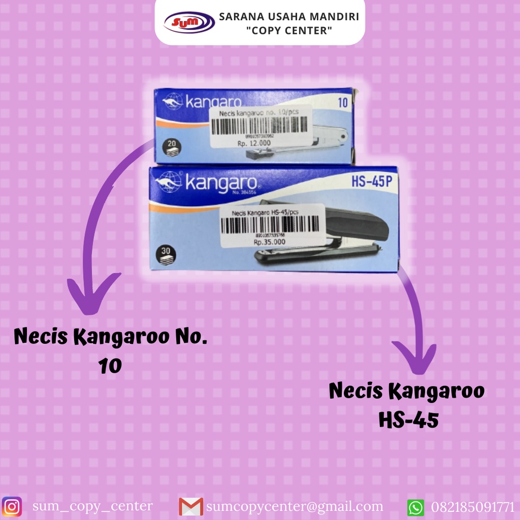 

Necis / Stapler Kangaro No. 10 | HS-45