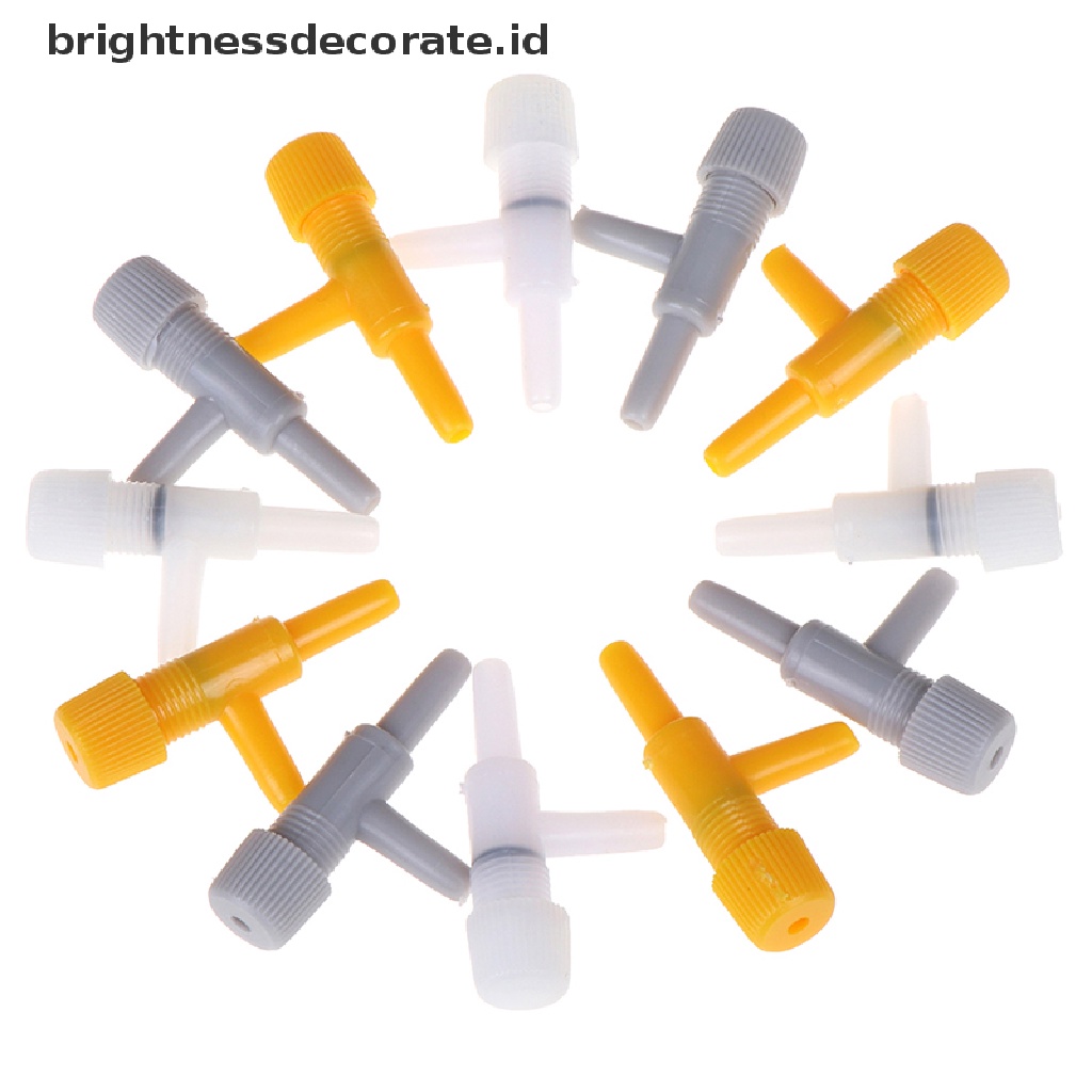 [Birth] 10pcs Aquarium Saluran Udara Tubing Volume Katup Kontrol Aliran Udara Oksigen Pompa   [ID] Baju Kaos Distro Pria Wanita Lengan Panjang [ID]