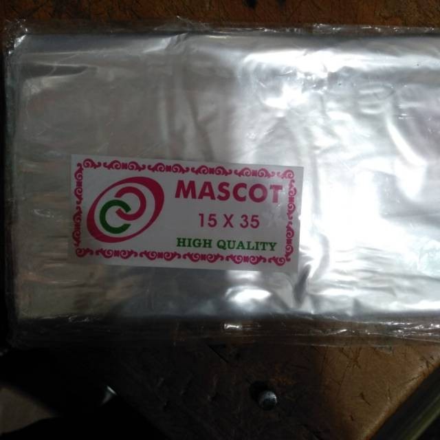 Plastik Tahu Mascot 15 x 35 - PT Mascot 15 x 35 - Plastik Panjang