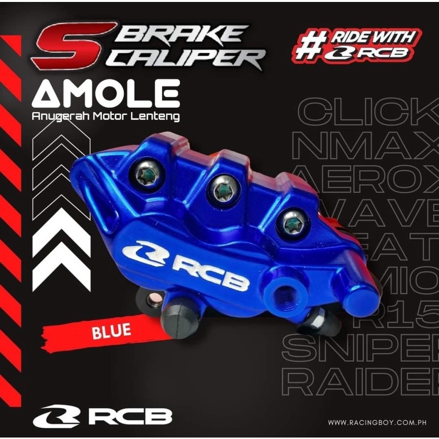 Pala Babi Caliper Kaliper Depan RCB MX King 150 Vixion New Vixion