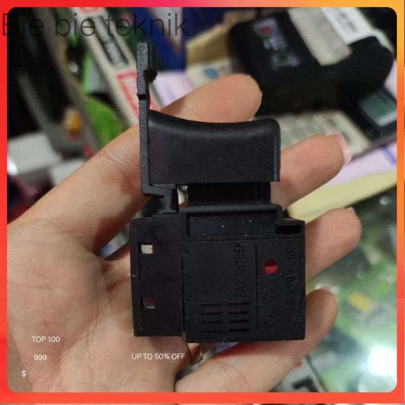 saklar bor maktec 10mm/13mm /on of bor maktec .bie bie teknik