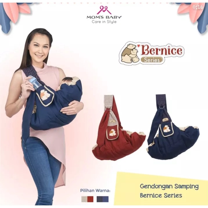 Moms baby gendongan samoing bernice series MBG1016