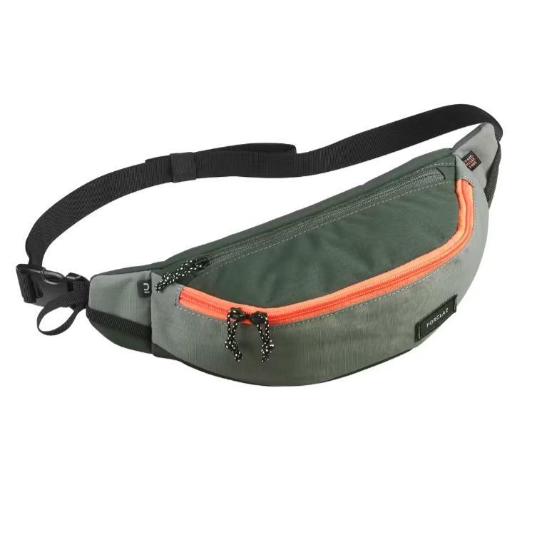 FORCLAZ Tas Pinggang Travel 2L Multiple Compartments Trekking