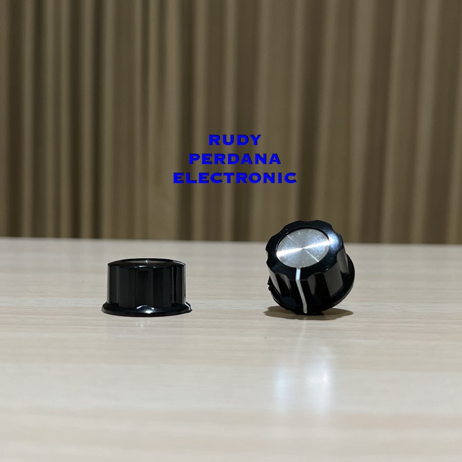 KNOP KNOB TUTUP POTENSIO A-03 27x15 MM 27MM x 15MM