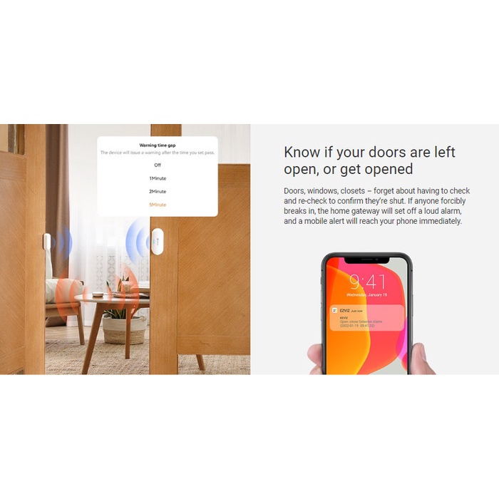 Ezviz CS-B1 Smart Home Alarm Sensor Kit