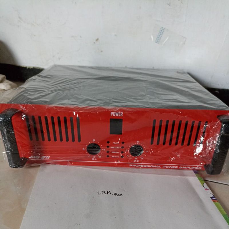 BOX POWER MODEL BUILD UP 2 CHANNEL