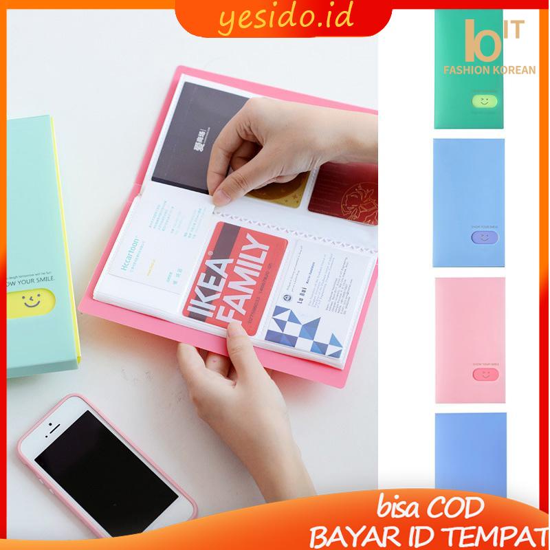 

[COD✨Ready stock]120 album foto Posisi Kartu Posisi Kartu Nama Wajah Tersenyum Buku PP Tas Kartu Buku Kapasitas Besar-YES