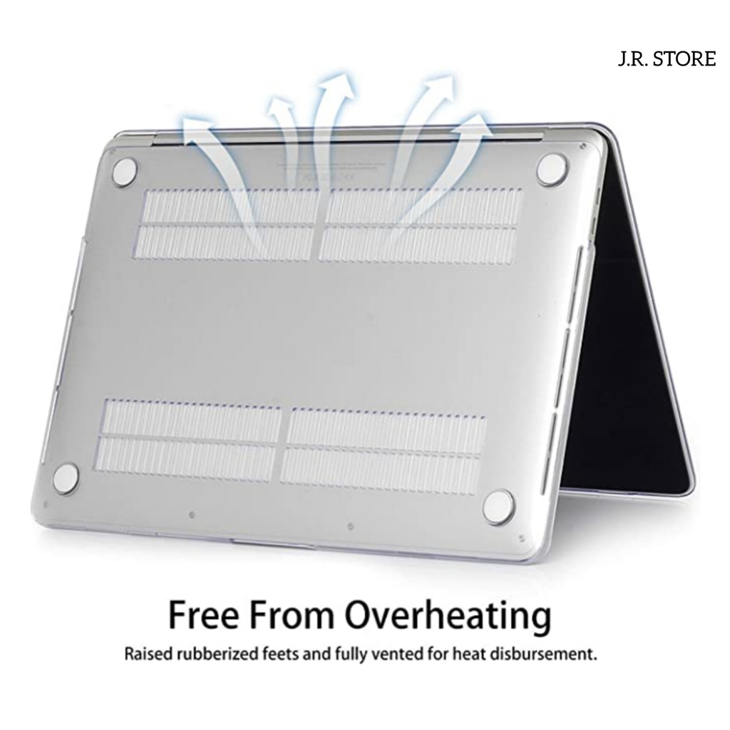 GLOSSY TRANSPARENT Hard case MACBOOK AIR M1 / PRO M1 / AIR / PRO / M1 MAX / M1 PRO / MACBOOK 13 / 13.3 / 13.6 / 14.2 / 16.2 inch / A1706 / A1708 / A1989 / A2159 / A2251 / A2289 / A2338 / A1369 / A1466 / A1932 / A2179 / A2337 / A2681 A1369 / A1466 / A2442
