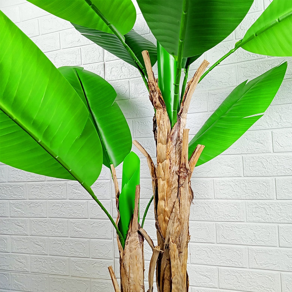 AND / COD / Pohon Pisang Hias 1.6M Dekorasi Rumah Kantor Tanaman Hias Plastik Banana Tree Artificial Flowers Cantik PBP130-03