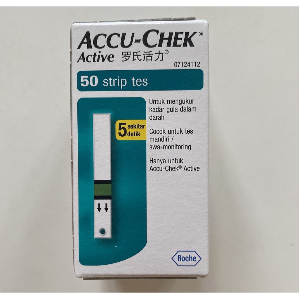 Jual READY EXP: 11/23 Strip Accu-Chek Active isi 50 / Accu-Chek Active ...