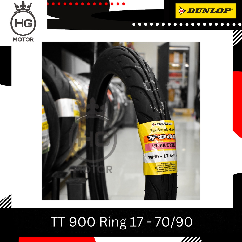 Ban Luar Dunlop 70/90 80/90 90/90 Ring 17 TT900 Tubetype TT 900
