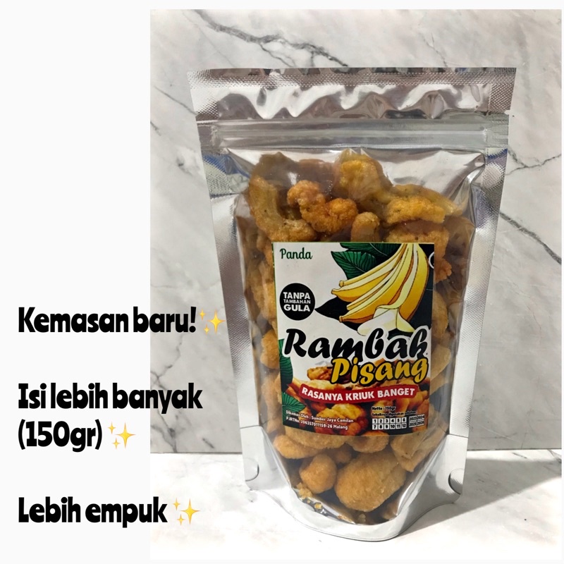 

Rambak Pisang / Rampis ENAKK (kemasan baru!✨)