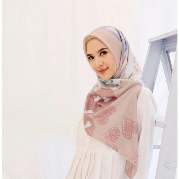 jilbab segi empat motif terbaru 2023 mewah voal motif premium kerudung segi empat motif