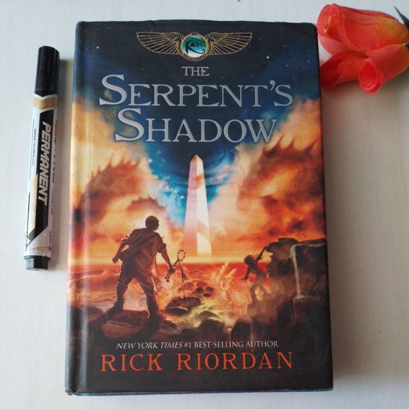 novel rick riordan The Serpent's Shadow prelove english hardcover