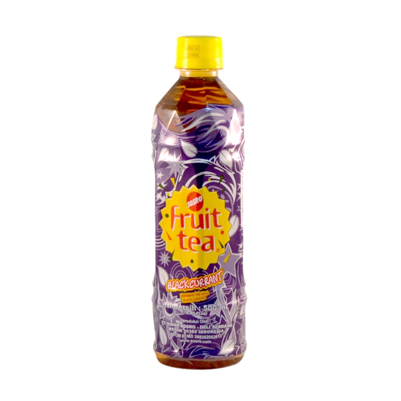 Fruit Tea Minuman Blackcurrant Botol  50