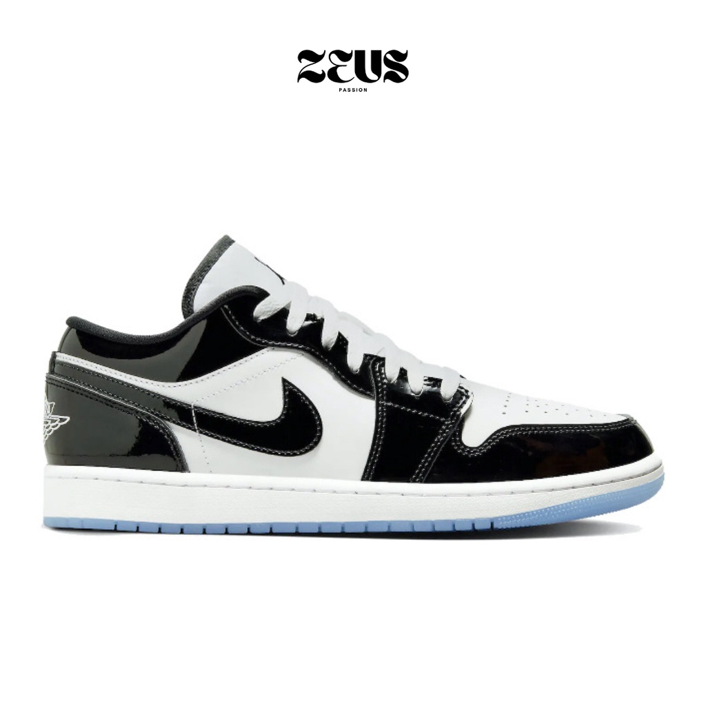 NIKE AIR JORDAN 1 LOW SE BLACK WHITE CONCORD ORIGINAL